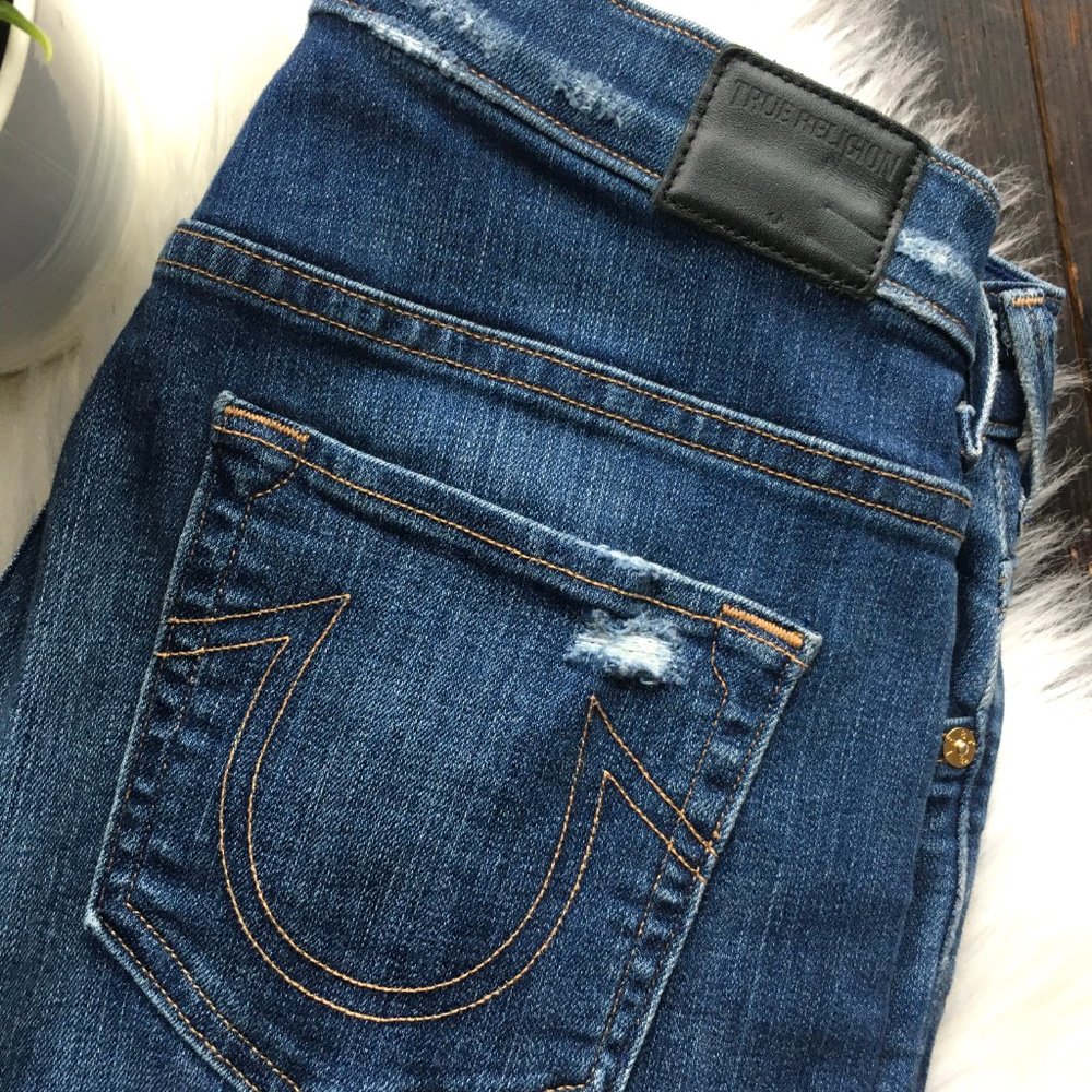 TRUE RELIGION Audrey Slim Boyfriend Jeans 26 x 29 - Picture 6 of 7
